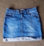 manguun midi spijker rok, Maat 38/40 (M), Blauw, Ophalen of Verzenden, Zo goed als nieuw