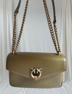 Pinko cupido crossbody dames khaki schoudertas, Ophalen of Verzenden, Zo goed als nieuw, Groen, Schoudertasje