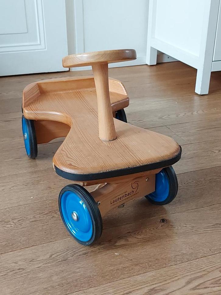 Houten loopauto Lautenbach, Kinderen en Baby's, Speelgoed | Buiten | Voertuigen en Loopfietsen, Gebruikt, Loopvoertuig, Ophalen of Verzenden