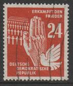 DDR 1950 279 Vrede 24p, Gest, Postzegels en Munten, Postzegels | Europa | Duitsland, Ophalen of Verzenden, DDR, Gestempeld