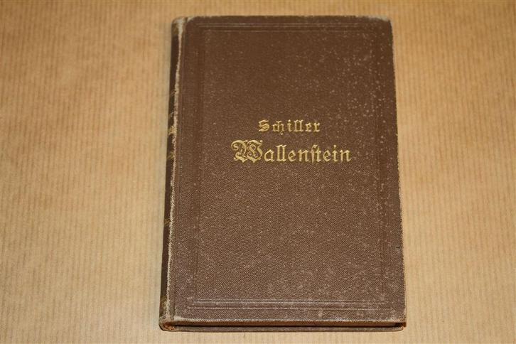 Wallenstein. Ein dramatisches gedicht. ca. 1890., Antiek en Kunst, Antiek | Boeken en Bijbels, Ophalen of Verzenden