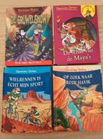 4 x Geronimo Stilton in nieuwstaat, Ophalen of Verzenden, Zo goed als nieuw, Geronimo Stilton