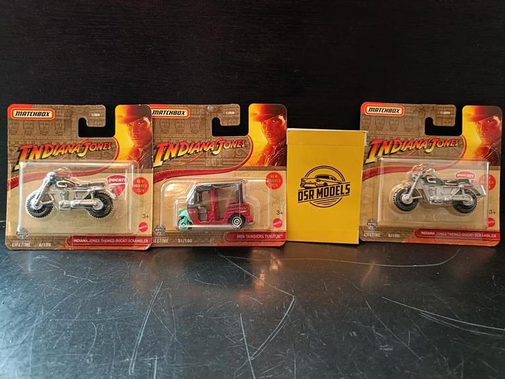 Matchbox Indiana Jones Collectie, Hobby en Vrije tijd, Modelauto's | Overige schalen, Nieuw, Auto, Ophalen of Verzenden
