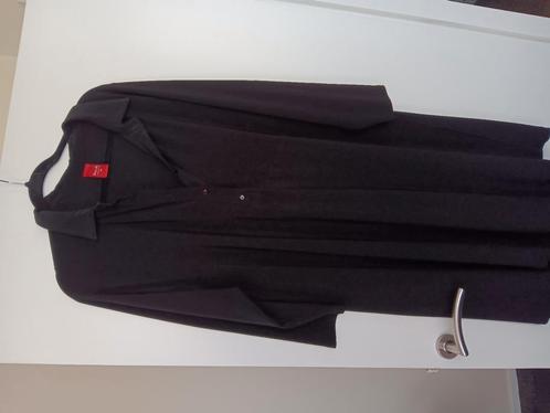 Te Koop: ONLY-M Jurk/Tuniek,  mt 46. Zwart. (J-51), Kleding | Dames, Grote Maten, Zo goed als nieuw, Jurk, Zwart, Ophalen of Verzenden