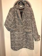 CKS, jas, mantel, gevlekt, L, Kleding | Dames, Zwart, Maat 42/44 (L), Ophalen of Verzenden, Zo goed als nieuw