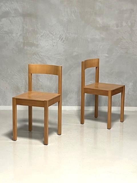 No Sign of Design stoelen Richard Hutten Lensvelt prijs p/st, Huis en Inrichting, Stoelen, Gebruikt, Twee, Hout, Bruin, Ophalen of Verzenden