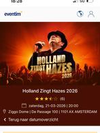 2 tickets holland zingt hazes 13 maart, Twee personen