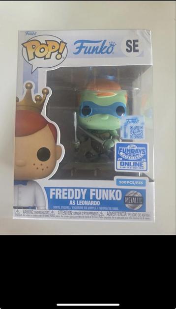 Funko Pop! Freddy Funko Leonardo TMNT Limited Edition beschikbaar voor biedingen