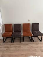 Eetkamerstoelen industrieel 4 stuks, Huis en Inrichting, Stoelen, Ophalen, Overige kleuren, Zo goed als nieuw, Vier