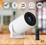 Draagbare mini beamer 4K | 280 ANSI | WiFi 6 | Bluetooth 202, Ophalen of Verzenden, Nieuw, LED, Ultra HD (4K)