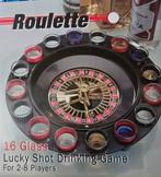 Lucky Shot Roulette Drinkspel - Feestdagen!, Een of twee spelers, Ophalen, Nieuw