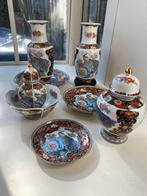 Vintage set Japans porselein Royal Peacock, Ophalen of Verzenden