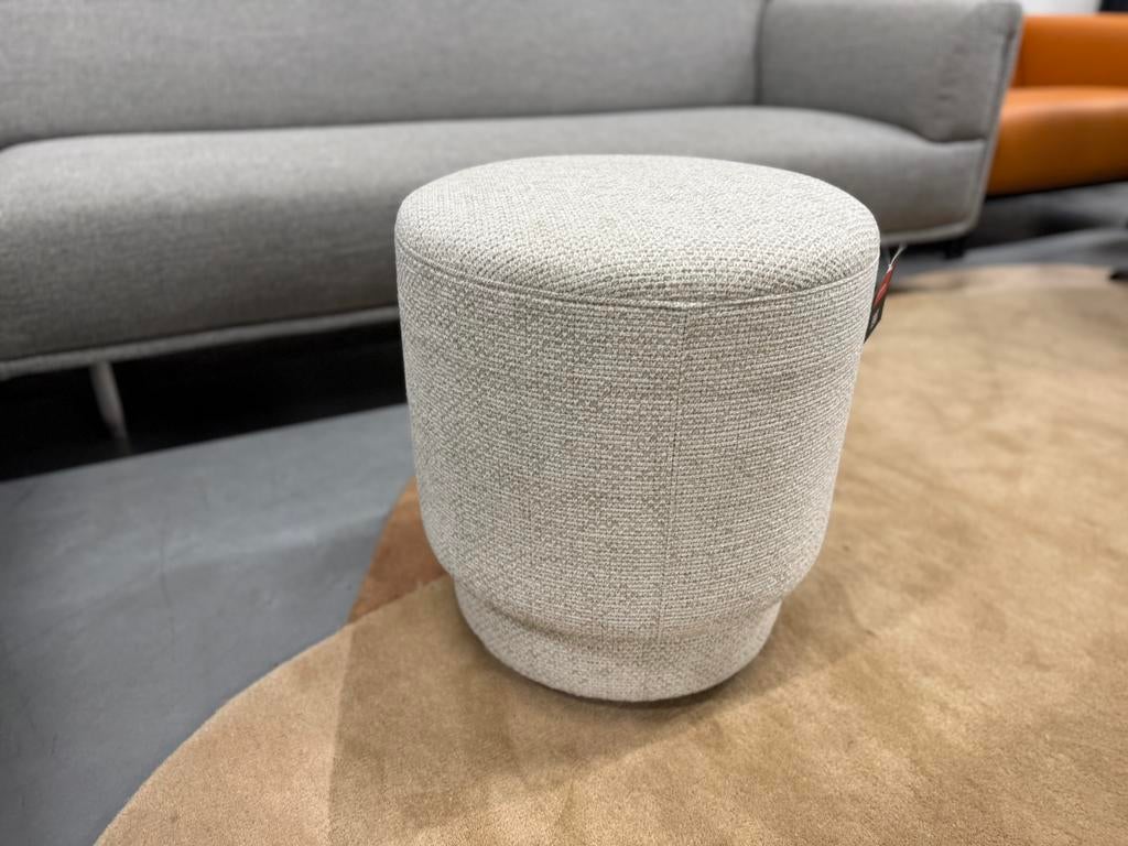 Nieuw Jess Design Tray Poef Stof Kruk hocker Voetenbank, Huis en Inrichting, Minder dan 50 cm, Rond, Nieuw, Jess