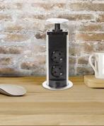 PEREL pop-up stekkerdoos, 2 stopcontacten, Ophalen of Verzenden, Zo goed als nieuw, Stopcontact