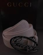 Gucci dames riem - wit - zilveren Gucci gesp - NIEUW, Kleding | Dames, Riemen en Ceinturen, 3 tot 5 cm, Verzenden, Wit, Nieuw