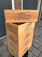 Houten Wijnkisten - Decoratief & Nieuwstaat, Huis en Inrichting, Woonaccessoires | Kisten, Ophalen, Nieuw, Grenenhout