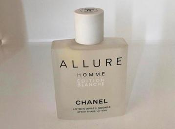Discontinued limited Allure ed blanche Chanel after shave beschikbaar voor biedingen