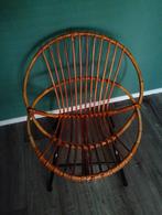 Vintage Rohe rotan stoel, Ophalen, Zo goed als nieuw, Stoel(en)
