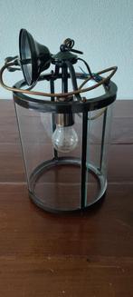 Hanglamp (gang), Huis en Inrichting, Lampen | Hanglampen, Klassiek, Ophalen of Verzenden, Zo goed als nieuw, Glas