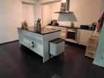 Complete inbouwkeuken met kookeiland + Bosch apparatuur, Huis en Inrichting, Keuken | Complete keukens, Ophalen, Gebruikt, Graniet of Steen