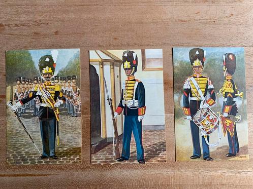 Drie ongelopen ansichtkaarten 1949 Garderegiment Grenadiers, Verzamelen, Ansichtkaarten | Themakaarten, 1940 tot 1960, Verzenden