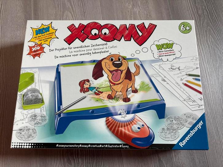 Xoomy Tekenmachine - Creatief Tekenspeelgoed, Kinderen en Baby's, Speelgoed | Educatief en Creatief, Zo goed als nieuw, Knutselen