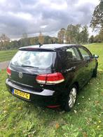 Volkswagen Golf 1.6 75KW 2010 Zwart, Auto's, Voorwielaandrijving, Stof, Zwart, 4 cilinders