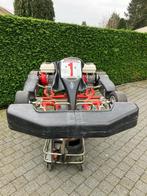Kart - Kombi kart 2x 160cc honda (1 motor defect), Sport en Fitness, Ophalen of Verzenden, Kart
