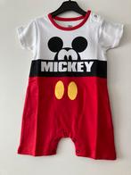 Nieuw rompertje / boxpakje Mickey Mouse Disney maat 86 wit, Kinderen en Baby's, Babykleding | Maat 86, Nieuw, Ophalen of Verzenden