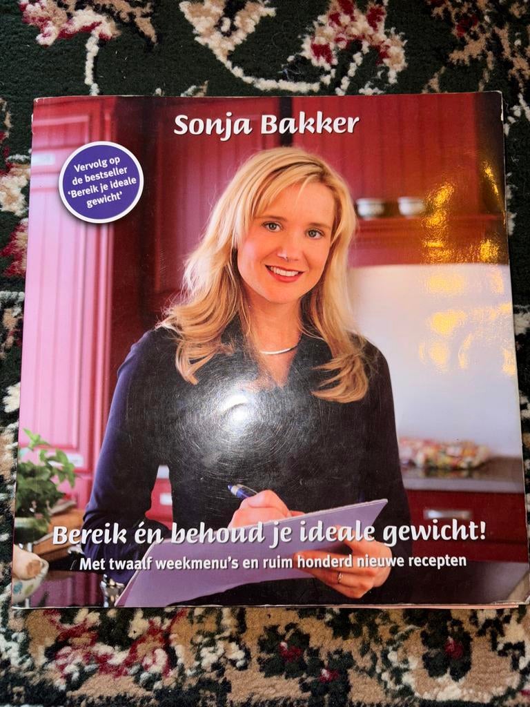 Sonja Bakker Bereik je ideale gewicht!, Voorgerechten en Soepen, Ophalen of Verzenden, Zo goed als nieuw, Gezond koken
