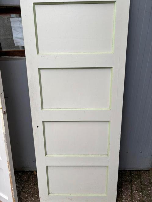 Diverse paneeldeuren, Doe-het-zelf en Verbouw, Deuren en Horren, Gebruikt, Binnendeur, 200 tot 215 cm, 80 tot 100 cm, Hout, Ophalen