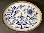 Antiek porseleinen tegel dienblad Zwiebelmuster 48 x 37 cm, Antiek en Kunst, Antiek | Porselein, Ophalen of Verzenden