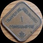 79# Penning Traverse Helmond 1 Consumptie, Postzegels en Munten, Penningen en Medailles, Ophalen of Verzenden, Overige materialen
