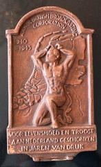 Gedenktegel - Dank aan de BBC ‘40-‘45, Ophalen of Verzenden, Overige soorten, Nederland, Kunstobject