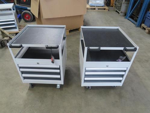 mobiele ladenkast werkplaatskast opbergkast 2 niveaus 3 lade, Doe-het-zelf en Verbouw, Gereedschap | Handgereedschap, Nieuw, Ophalen of Verzenden