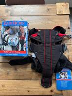 BabyBjörn Draagzak Zwart/Rood - Goede Staat, Kinderen en Baby's, Babydragers en Draagdoeken, Gebruikt, Ophalen of Verzenden, Buik