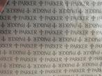 Parker vintage reclame - pakpapier - giftwrap - stickers, Parker, Overige typen, Ophalen of Verzenden, Zo goed als nieuw