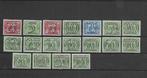 Nederland 1940, NVPH 356 t/m 373, Tralie zegels, Ongebruikt., Postzegels en Munten, Postzegels | Nederland, Ophalen of Verzenden