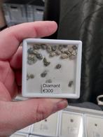Partij ruwe geel groenige diamanten, Ophalen of Verzenden, Zo goed als nieuw