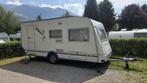 *Knaus Blue Line 450 (nieuwe banden 2025)*, Caravans en Kamperen, Luifel, Treinzit, 750 - 1000 kg, Particulier