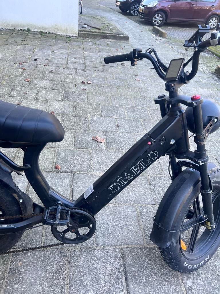 Diablo RKS 48V 250W - Defecte Batterij - Ophalen, Minder dan 30 km per accu, Gebruikt, 47 tot 51 cm, Ophalen