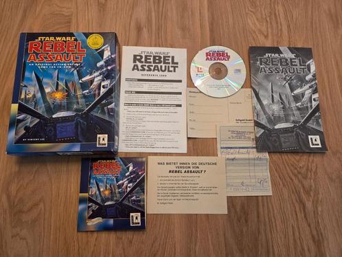 Star Wars Rebel Assault (big box, compleet), Spelcomputers en Games, Games | Pc, Zo goed als nieuw, 1 speler, Ophalen of Verzenden