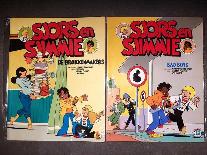 15x Sjors en Sjimmie 15 euro weg is weg, Boeken, Stripboeken, Zo goed als nieuw, Meerdere stripboeken, Ophalen of Verzenden