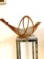 Rotan mandje |fruitschaal | vintage, Antiek en Kunst, Ophalen of Verzenden