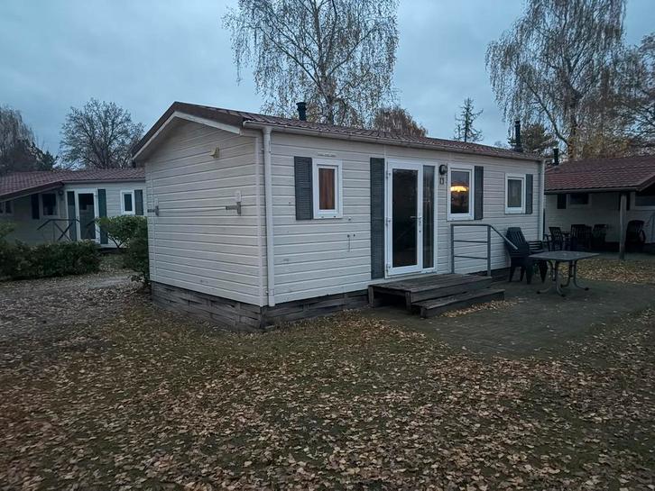 Winterharde Nijbo chalets (7 stuks), Caravans en Kamperen, Stacaravans, tot en met 6, Ophalen of Verzenden