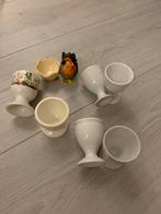 Antieke Eierdopjes Set, Ophalen of Verzenden