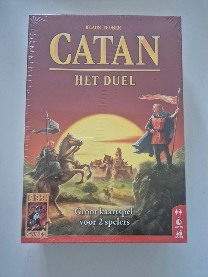 Catan Het Duel Groot Kaartspel - Nieuw!, Hobby en Vrije tijd, Gezelschapsspellen | Kaartspellen, Nieuw, Een of twee spelers, Ophalen of Verzenden