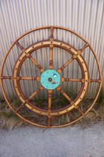 Mooi groot antiek stuurwiel, Ophalen, Gebruikt
