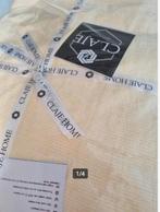 100% linnen dekbedovertrek 240x220 met slopen Soft Yellow, Huis en Inrichting, Slaapkamer | Beddengoed, Ophalen of Verzenden, Geel