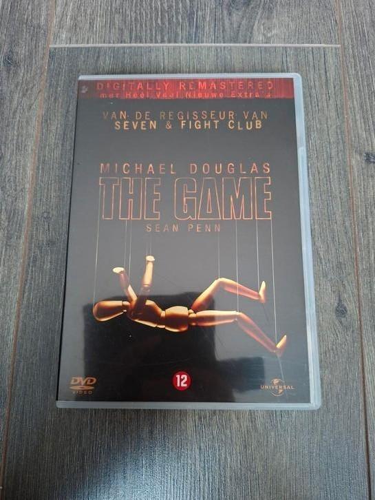 The Game (Michael Douglas), Cd's en Dvd's, Dvd's | Thrillers en Misdaad, Zo goed als nieuw, Actiethriller, Vanaf 12 jaar, Ophalen of Verzenden